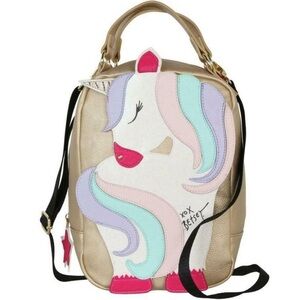 HOT! Betsey Johnson Unicorn lunch tote!
